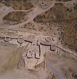 Restos arqueológicos del yacimiento de Los Millares