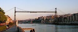 Puente de Vizcaya en Bilbao