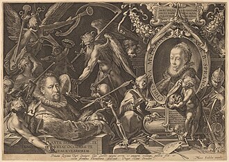 Bartholomaeus Spranger y su esposa