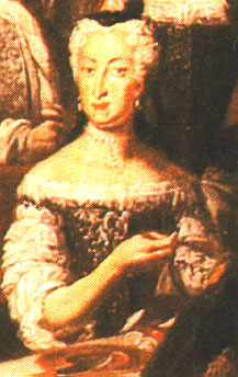Retrato de Guillermina de Brunswick, esposa de José I