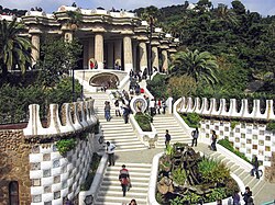 Parque Güell de Antoni Gaudí