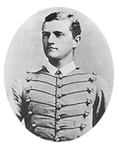 El cadete Pershing en 1886