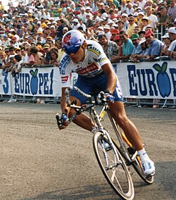 Claudio Chiappucci en el Tour de Francia 1993
