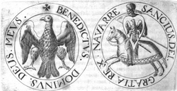 Sello de Sancho VII de Navarra
