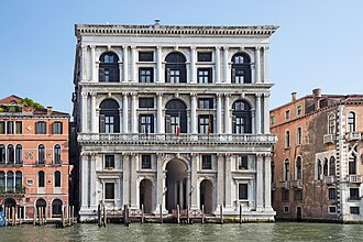 Fachada del Palazzo Grimani en Venecia