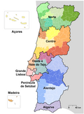 Mapa de regiones NUTS 2
