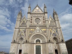 Fachada de la catedral de Orvieto