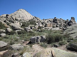 Escaladores en La Pedriza