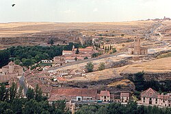 Vista parcial de Segovia en 1968