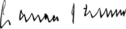 Firma autógrafa de Wallace Stevens.