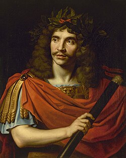 Molière interpretando a César