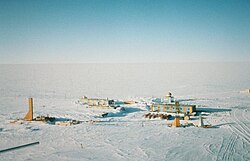 Base Vostok en la Antártida