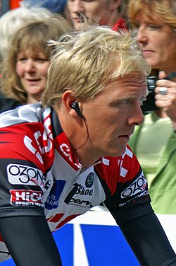 Jakob Piil durante una competición en el año 2005.
