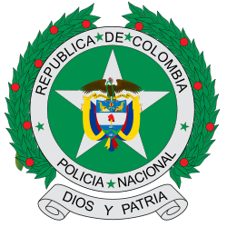 El escudo en la Policía Nacional