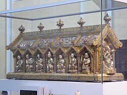 Relicario de San Remaclo, 1268, iglesia de San Sebastián de Stavelot.