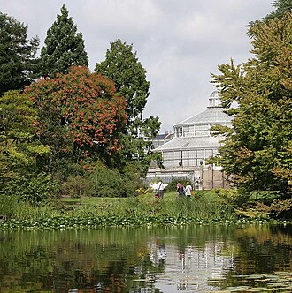 Vista general del Jardín Botánico de Copenhague