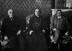 Miembros del Consejo de Regencia en Varsovia
