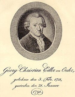 Retrato de Georg Christian Oeder