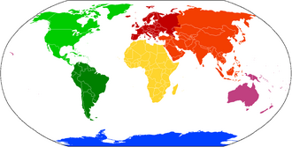 Representación gráfica de datos geográficos e históricos mundiales