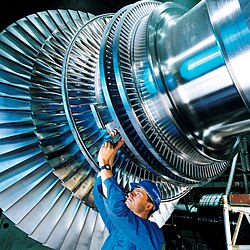 Rotor de turbina de vapor