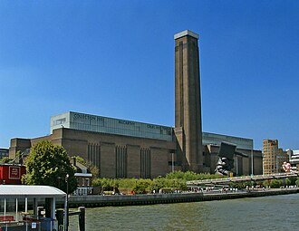 Vista general del edificio principal del Tate Modern