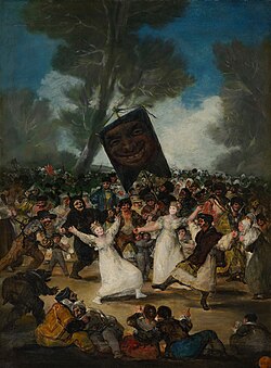 Entierro de la Sardina de Goya