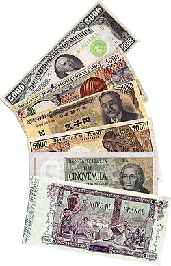 Representación de monedas y billetes como instrumentos de transferencia de valor.