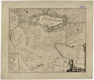 Representación histórica del sitio de Zoutleeuw