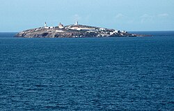 Vista de la isla de Isabel II