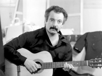 Retrato gráfico de Georges Brassens