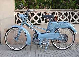 Detalle del ciclomotor Mobylette AV45