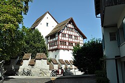Vista panorámica del antiguo burgo de Zug