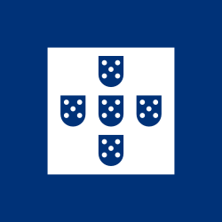 Estandarte oficial utilizado por la Unión Nacional durante el régimen de Salazar.