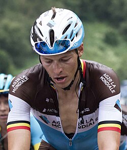 Retrato del ciclista Oliver Naesen