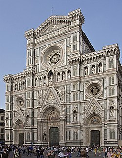 Fachada de la catedral de Santa María del Fiore