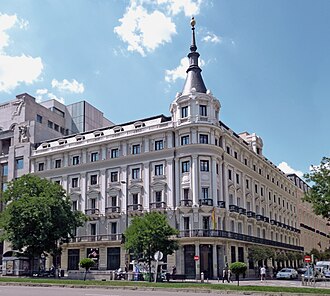 Sede central de la Comisión Nacional de los Mercados y la Competencia en Madrid
