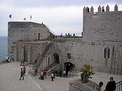 Patio de armas del castillo