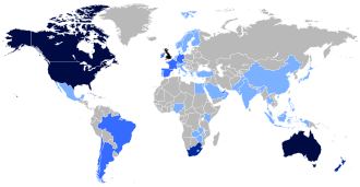 Distribución geográfica de las islas británicas