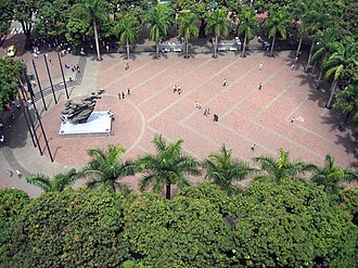 Plaza Simón Bolívar en Pereira