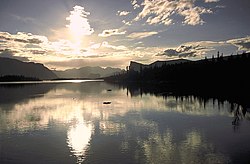 Paisaje natural protegido del Parque nacional de Sarek