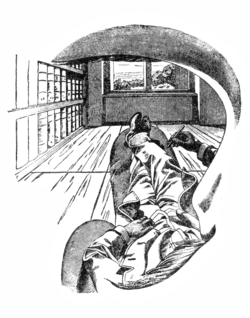 Dibujo de perspectiva interna de Ernst Mach