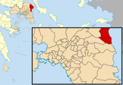 Detalle cartográfico de la zona