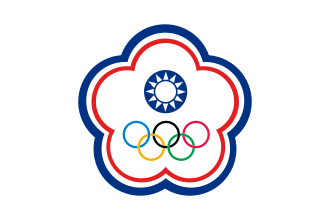 Bandera olímpica de China Taipéi