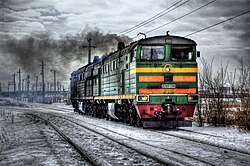 Locomotora diésel rusa 2TE10UU