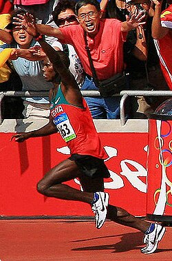 Samuel Wanjiru en los Juegos Olímpicos de Verano de 2008