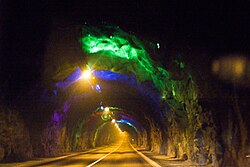 Túnel submarino en las Islas Feroe
