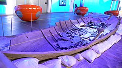 Reconstrucción de un barco fenicio del tipo hippos