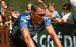Lance Armstrong en el Gran Premio de Midi Libre