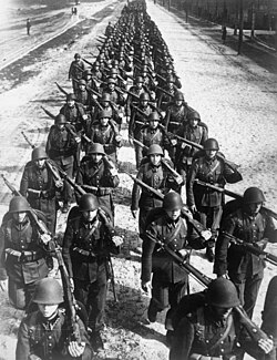 Infantería polaca en septiembre de 1939