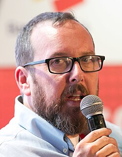 A. O. Scott fotografiado en 2016